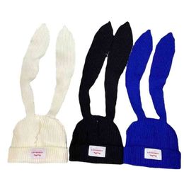 Loverboy Beanie Rabbit Bunny Skullies Hat For Women Party Props Fashion Long Rabbit Ear Hat Winter Beanies Loverboy Beanie 725