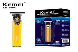 Kemei KM700A Barber Shop Electric Hair Clipper Professional Machine Beard Trimmer Rechargeable Wireless Tool5425161