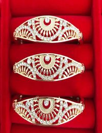 Bangle Moroccan Vintage Rhinestone Bracelet Set Jewelry Woman Caftan Crystal Wrist 3pcsset Accessories9758156