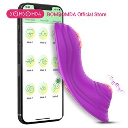 Sex Toy Massager Wearable Bluetooth App Vibrator for Women Wireless Remote Control Vibrating Egg Clitoris Stimulator Female Toys Couples