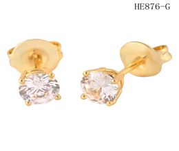 stainless steel jewelry whole mini diamond earrings silver jewelry women designers earings gold womens earrings93140836742886