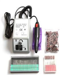 Electric Nail Drill Machine For Manicure And Pedicure Drill 12W Milling Machine Nails Equipment Set Electric Nail File Eu Plug2673765