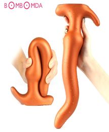 Super Long Dildo Anal Sex Toys for Adults Butt Plug Prostate Massager Vagina Masturbator Anus Dilator Erotic Toys for Women Y200407816955