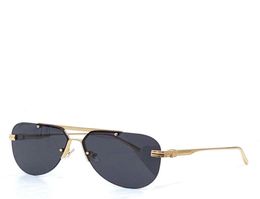 Fashion Design Men Sunglasses Pilot Frameless Printed Metal Legs Retro Classic Style Outdoor Design Model 12616075080