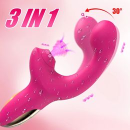 Sucking Vibrator Clitoral G Spot Stimulation Adult Sex Toys for Women Vibrating Finger Massager with Suction Vibration 240524