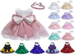Baby Girls Dress Newborn Toddler Girl Lace Sweet Princess Tutu Dresses Wedding Party Easter Costume Dress Infant Baby Clothes13077426