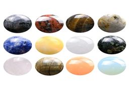 Natural all Kinds of Material 25mm Crystal Ball Quartz Sphere Arts Chakra Healing Reiki Quartz Stone Family Decorated2396337