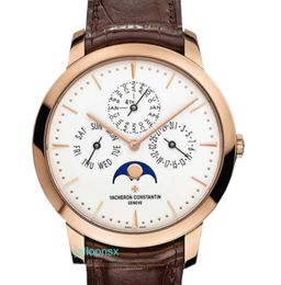 Vacharen Watch Luxury Designer Middileged 5 5 New Genthantance Series 000R-9687 Watch