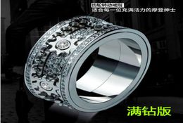 CNC carved diamond drill, , gear ring, men women, the same INS, dark, and dark.3359995