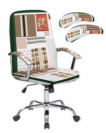 Chair Covers Abstract Horse Stripes Elastic Office Cover Gaming Computer Armchair Protector Seat