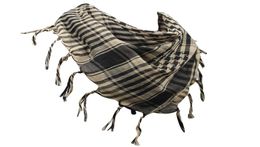 Men Unisex 100% Cotton Shemagh Square Neck Desert Tactical Style Head Wrap Keffiyeh Fringes Chequered Scarf Scarves4273928