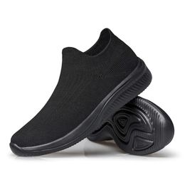 Wanderleiter-Socken-Sneaker leichte, bequeme, atmungsaktive, lässige, lässige Pull-on-täglichen Schuhe
