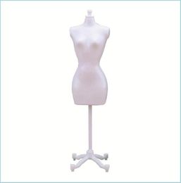 Hangers Racks Hangers Racks Female Mannequin Body With Stand Decor Dress Form Fl Display Seam Model Jewelry Drop Delivery Brhome O8859067