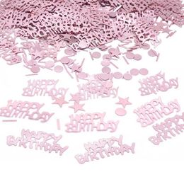 Banners Streamers Confetti Banner Flags 1 pack of happy birthday Colourful paper scraps rose gold for decorating the baby shower WX5.3071BL