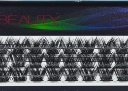 30 Cluster Individual Grafting Eyelashes 3D Russian Volume Segmented Lashes Fluffy Soft Natural long Makeup Eyelash Extension whol1445367