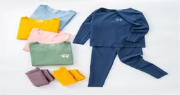 High technology Thermal Underwear Children clothing sets Seamless Underwear For Boys girls clothing Autumn winter Kids Clothes 2116358247