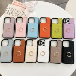 Magnetic Lychee Pattern Folio Phone Case for iPhone 15 14 13 12 11 Pro Max XR XS Sturdy Ring Holder Multiple Card Slots Litchi Print Leather Wallet Bracket Back Cover