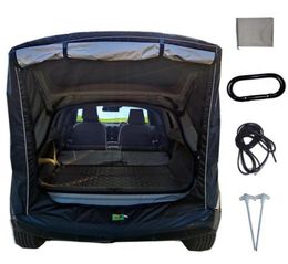 Tents And Shelters Car Trunk Tent Outdoor Selfdrive Tour Tail Extension Sunshade Rainproof BBQ Camping Rear Awning For SUV Hatchb8434471