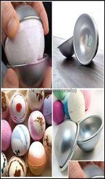 Tools Bakeware Kitchen Dining Bar Home Garden whole 10Pcs 1Lot 3D Aluminum Alloy Ball Sphere Bath Bomb Mold Cake Pan Tin Bakin9991551