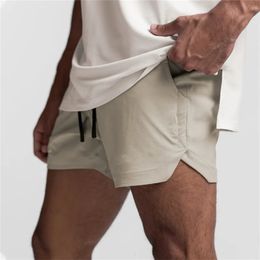 Mens Summer Gym Jogging Shorts Sports Fast Dry Training Brand Running Pants 240527