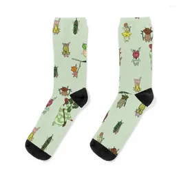 Men's Socks Korok Funny Sock Loose Men Cotton High Quality Winter Thermal For Women