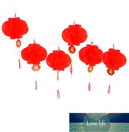 6pcs Paper Lantern Chinese Festival Red Lantern Pendant Christmas Decorations For Home Ornaments Lanterns3350261