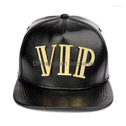 Ball Caps Gorras Letter Vip Mens Baseball Summer Hip Hop Men Leather Belt Buckle Cool Rap Hat Party Boy Birthday Gift Drop Delivery Dh4Vp