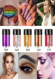 Pudaier Eyes Glitter Holographic Eyeshadow Glamorous Diamonds Blaze Shimmer Pigment Eye Shadow Festival Party Makeup7856266