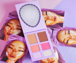DRAGUN BEAUTY 3D Face palette powder vibrant blush shine bright fantasy highlight highlighters 3 in 12555083