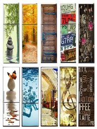 3D Dishwasher Fridge Sticker Refrigerator Wrap zer Skin Art Fridge Door Cover Wallpaper Home Living Kitchen Accessories T200613144869