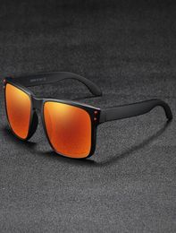 Sunglasses Fashion Sport Men Polarised Square Sun Glasses Outdoor Women Eyewear Summer Mirror UV400 Brand Designer8235613