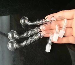 Smoking Pipes Glass Oil Burner water hookah Transparent quadruple ball wok