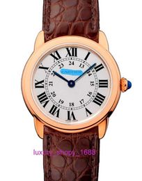 Certair watch luxury designer Middle aged 18K Rose Gold Quartz Watch Womens Watch W6701007