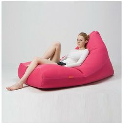 Camp Furniture Pyramid Bean Bag Black And Solid Design Beanbag Chair Outdoor Indoor Use Lounger Ship1406072