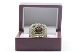 wholesale 2020-2021 Mississippi State Baseball ship ring Souvenir Men Fan Gift wholesale Drop Shipping7506032