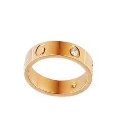 rose gold custom nails designer ring mens womans ring luxurious jewellery love stainless steel fashion couple Jewellery charm design8644783