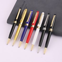 High quality classic rotatable switch black/ballpoint pen/Roller ballpoint pen Business office stationery Promotional Writing Business Gift Black ink pen