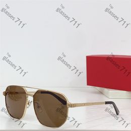 Polarising womens outdoor gold frame sunglasses designer classic mens business Discoloration glasses metal legs multiple Colour options original box 0462s