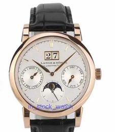 Alengey watch luxury 18K Rose Gold Week Moon Phase Automatic Mechanical Mens Watch 330.032