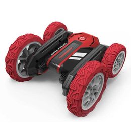 Electric/RC Car New Arrival Stunt Electric RC Car 360 Spin Blooming Remote Control Toys Machine On Radio Control Toys For Boys Girls Kids Gift G24052987SP