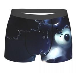 Underpants Mens Boxer Sexy Underwear Cute Panda With Water Male Panties Pouch Short Pants2575407