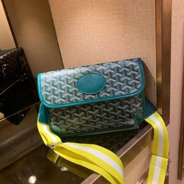 Fashion Designer Waist bag for women Simple shoulder bag Lightweight natural coated fabric leisure travel versatile crossbody bag