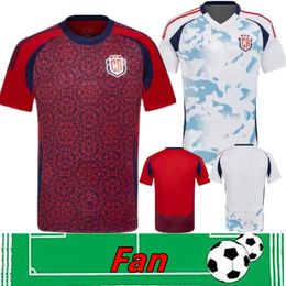 2024 Costa Rica soccer jerseys MEN KIT national team CONTRERAS CAMPBELL BENNETTE TEJEDA VENEGAS RUIZ AGUILERA SALAS 25 24 football shirt 2024 home away red