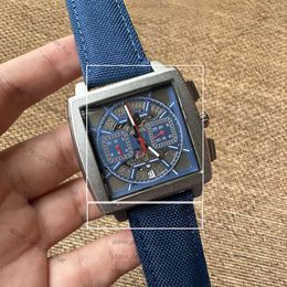 Tag de luxo Heure Watch Series Monaco Série de 42 mm Relógios mecânicos de designer de aço inoxidável Tags relógio clássico Sapphire luminous watch watch 66d9