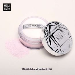 Mack Andy Mineral Matte Makeup Proszek 3-kolorowy olej podstawowy Kontrola wykończenia proszku luźna proszek proszek 9AF