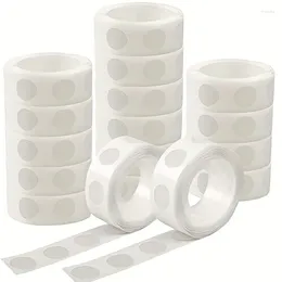 Party Decoration 400 Pcs Point Dots Balloon Glue Removable Adhesive Tape 4 Rolls Double Sided Stickers For Craft Wedding