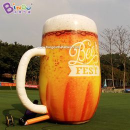 wholesale Factory Simulation Inflatable Beer Cup Inflatable Model Beer Festival Advertising Activity Inflatable Decoration Prop Model