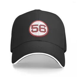 Ball Caps Lucky Red Number #56 Adult Baseball Cap For Womens Spring Summer Coquette Beach Sun Hat Cool Hip Hop Trucker