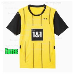 24 25 110Th Soccer Jerseys Dortmund F.NMECHA KAMARA 2024 2025 Black Men Football Shirts REUS BELLINGHAM HUMMELS REYNA BRANDT Women Kids Kits 627