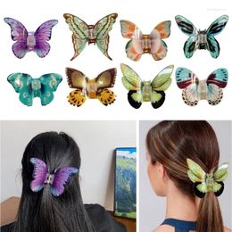 Hair Clips Women Butterfly Clip Accessory Elegant Claw Barrette Stylish Ornament 40GB